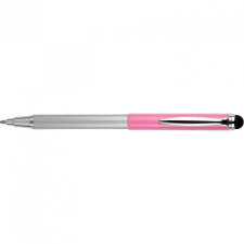  Golyóstoll metál rózsa test, Zebra Stylus Telescopic, írásszín kék toll