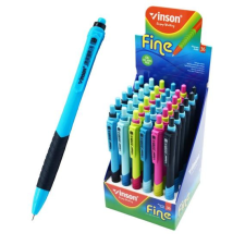  Golyóstoll nyomógombos 0,7mm Vinson 5237 Fine vegyes displ 36 db/display toll
