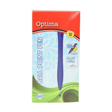 Golyóstoll OPTIMA nyomógombos 521 kék toll