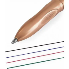  Golyóstoll ZEBRA négyszínű, Smooth rose gold toll
