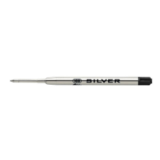 Golyóstollbetét, 0,8 mm, góliát, ICO "Silver", fekete tollbetét