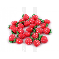  Gomb 3D - Szamóca 25db/csomag rövidáru