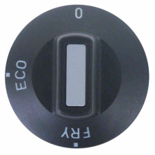  GOMB FEKETE Ø 50 mm 0-ECO-FRY kisháztartási gépek kiegészítői