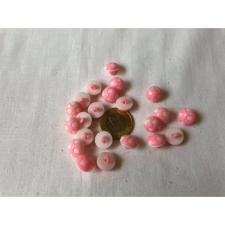  Gomb rózsaszín labda rövidáru