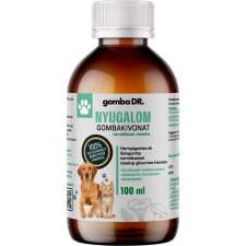 Gomba DR. NYUGALOM folyékony gombakivonat kutyáknak és macskáknak 100 ml vitamin, táplálékkiegészítő kutyáknak