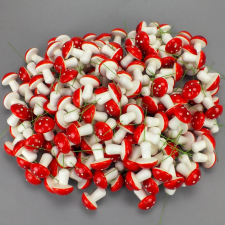  Gomba pick 5cm 200db/csomag - OKOSÁR! dekorációs kellék