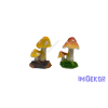  Gombapár 5x3,5cm x2