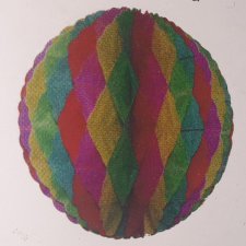 Gömbdísz, gömb lampion, 32 cm, 13006 party kellék