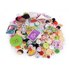  Gombkészlet vegyes - 200 gr. rövidáru