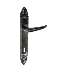 Gomboss/Perfekto Barokk Kilincsgarnitúra Fényes Króm 78 mm WC zár és alkatrészei