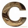 Gomboss/Perfekto Betű Nagy C 6,5 cm Réz