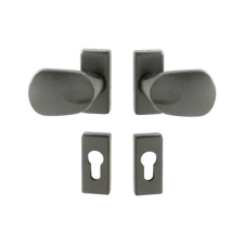 Gomboss/Perfekto Felix Biztonsági Antracit Gomb/Gomb PZ zár és alkatrészei