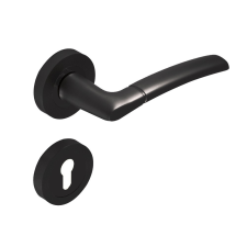 Gomboss/Perfekto Figo Körrozettás Fekete Felület PZ zár és alkatrészei