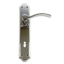 Gomboss/Perfekto Firenze Pajzsos Fényes Króm 85 mm WC zár és alkatrészei