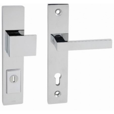 Gomboss/Perfekto Forte Biztonsági Cilindervédővel Fényes Króm 90 mm PZ zár és alkatrészei