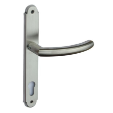 Gomboss/Perfekto Gina Pajzsos Kilincsgarnitúra Rozsdamentes Inox 92 mm PZ zár és alkatrészei