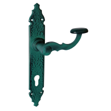 Gomboss/Perfekto Hamburg Íves Antik Zöld szín 90 mm PZ zár és alkatrészei