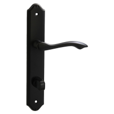 Gomboss/Perfekto Madeira Ajtókilincs Fekete Felület 88 mm WC zár és alkatrészei
