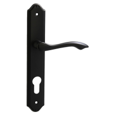 Gomboss/Perfekto Madeira Ajtókilincs Fekete Felület 92 mm PZ zár és alkatrészei