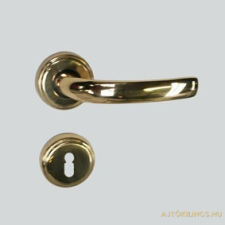 Gomboss/Perfekto Márton Körrozettás Réz WC zár és alkatrészei