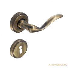 Gomboss/Perfekto Molli Körrozettás Antik Súrolt Felület BB zár és alkatrészei