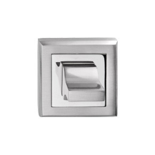 Gomboss/Perfekto Négyzetroza (Style,Régi Trend) Szatén Króm Felület WC Alsó-Felső Zártakaró zár és alkatrészei