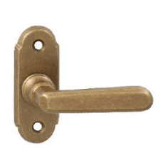 Gomboss/Perfekto Olasz Alt Wien Patinás antik "L" alakú zár és alkatrészei