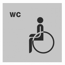 Gomboss/Perfekto Piktogram Mozgássérült Wc üzletberendezés, dekoráció