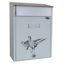 Gomboss/Perfekto Postaláda Posta II. vadász motívummal Fehér postaláda