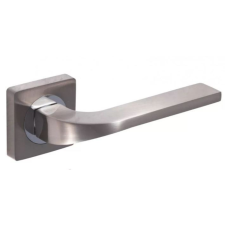 Gomboss/Perfekto Style Light Négyzetrozettás Szatén Króm Felület Csak Kilincs Felső Rozettán zár és alkatrészei