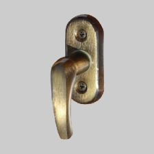 Gomboss/Perfekto Viola Antik súrolt felület "L" alakú zár és alkatrészei