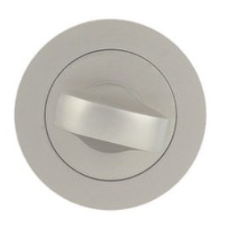 Gomboss/Perfekto WC Zár Alsó Körrozettás Szatén Króm Egyszínű zár és alkatrészei