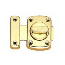 Gomboss/Perfekto Wc Zár Rászegezős Forgógombos 388/40 Réz zár és alkatrészei