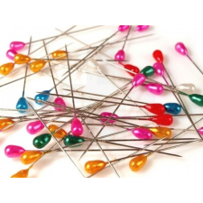  Gombostű csepp alakú - 150 db dekorációs kellék