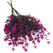  Gömbvirág csokor püspöklila 2db/csomag dekorációs kellék