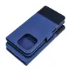 Gomma Book Gomma iPhone 16 Pro flip/oldalra nyíló tok kártyatartó résszel, kék