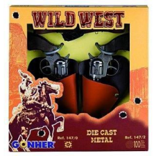 Gonher Cowboy Revolver Készlet, Fém Pisztoly 147/0 (239846) katonásdi