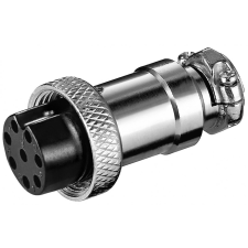 Goobay 11231 vezeték csatlakozó XLR-8 pin Ezüst kábel és adapter