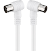 Goobay 11520 Koax antenna kábel 1.5m - Fehér (11520)
