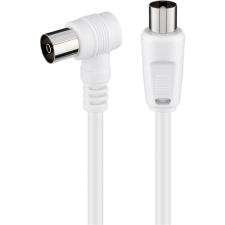 Goobay 11712 Koax antenna kábel 1.5m - Fehér (11712) kábel és adapter