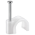 Goobay 17076 Kábel bilincs 5.3mm (100db/csomag) - Fehér (17076)