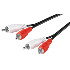 Goobay 2RCA/2RCA audio kábel 10m (50031) kábel és adapter