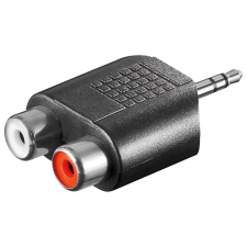 Goobay 3,5 mm Jack apa - 2 x RCA anya adapter (11604) (11604) kábel és adapter