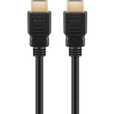 Goobay 41082 HDMI 2.1 - HDMI Kábel 1m - Fekete kábel és adapter