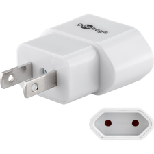 Goobay 45345 US/Japán 250V Utazó Adapter (45345) kábel és adapter