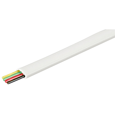 Goobay 50268 Telefonkábel 100m - Fehér (50268) kábel és adapter