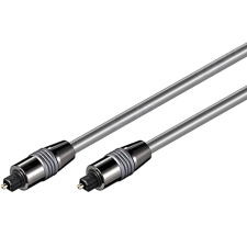 Goobay 50570 optikai kábel Toslink 3m - Grafitszürke (50570) kábel és adapter