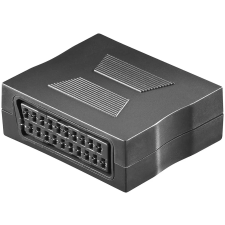 Goobay 50771 SCART anya - SCART anya toldó Adapter kábel és adapter