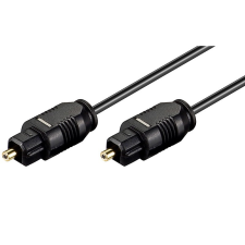 Goobay 51219 optikai patch kábel Toslink 5m - Fekete (51219) kábel és adapter
