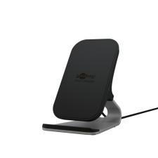 Goobay 52955 Vezeték nélküli asztali gyorstöltő - Fekete (10W) (52955) mobiltelefon kellék
